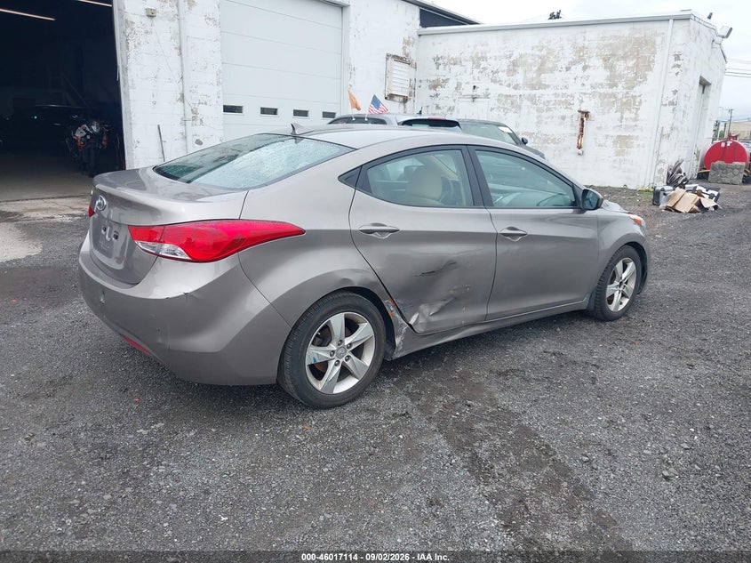 2012 HYUNDAI ELANTRA auction photo 4
