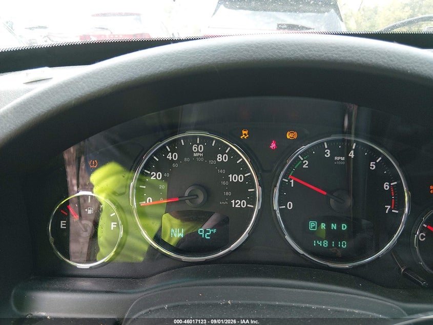 JEEP LIBERTY 2012 VIN 1C4PJMAK9CW197240