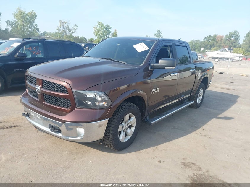 2014 RAM 1500, Right Front, IAAI, VIN 1C6RR7LG3ES335318 — photo 2