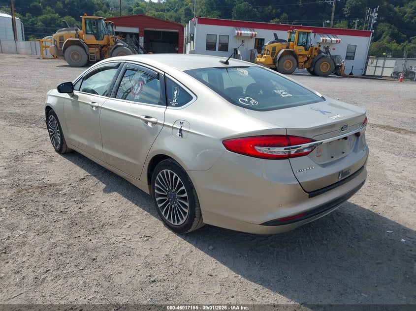 2018 FORD FUSION auction photo 3