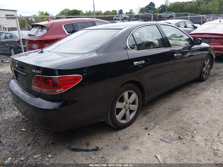 LEXUS ES 330 2005 VIN JTHBA30G255068815