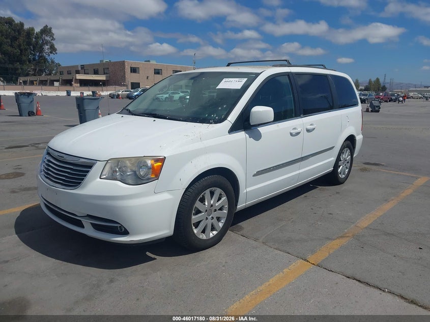 Vin: 2c4rc1bg8er336765, lot: 46516571, chrysler town & country touring 20142