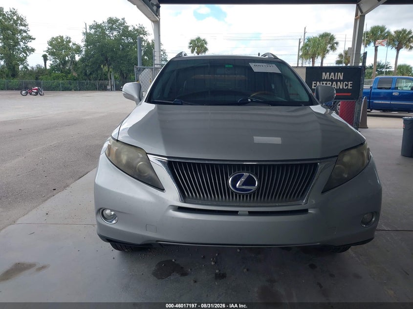 LEXUS RX 450H 2010 VIN JTJBC1BA8A2028630