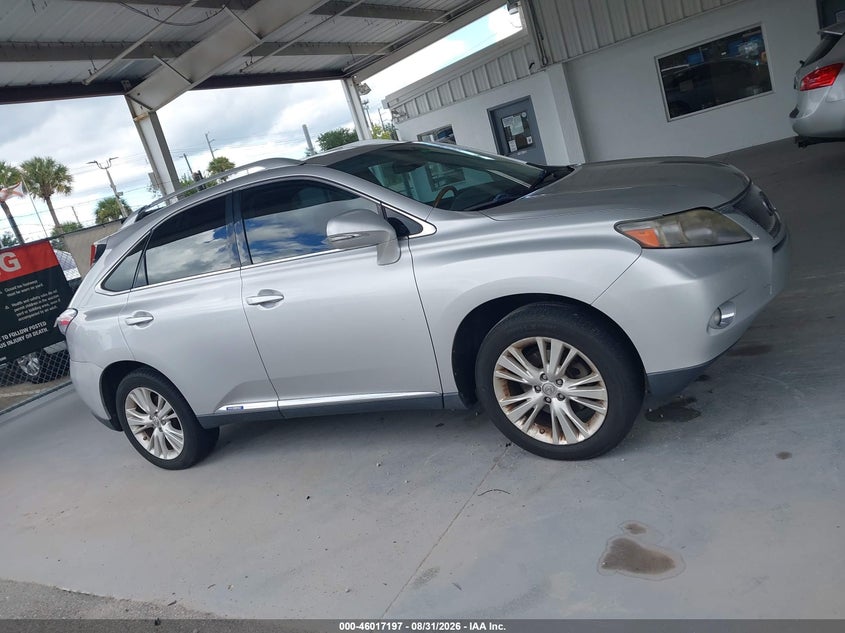 LEXUS RX 450H 2010 VIN JTJBC1BA8A2028630