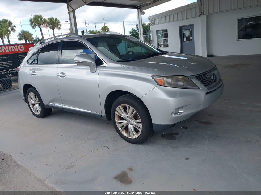 2010 LEXUS RX 450H auction photo 1