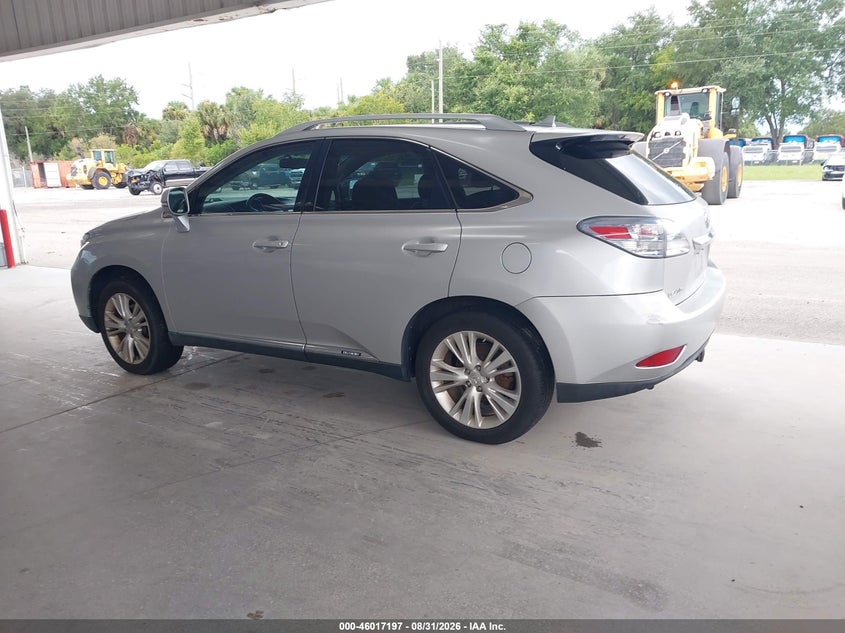 2010 LEXUS RX 450H auction photo 3