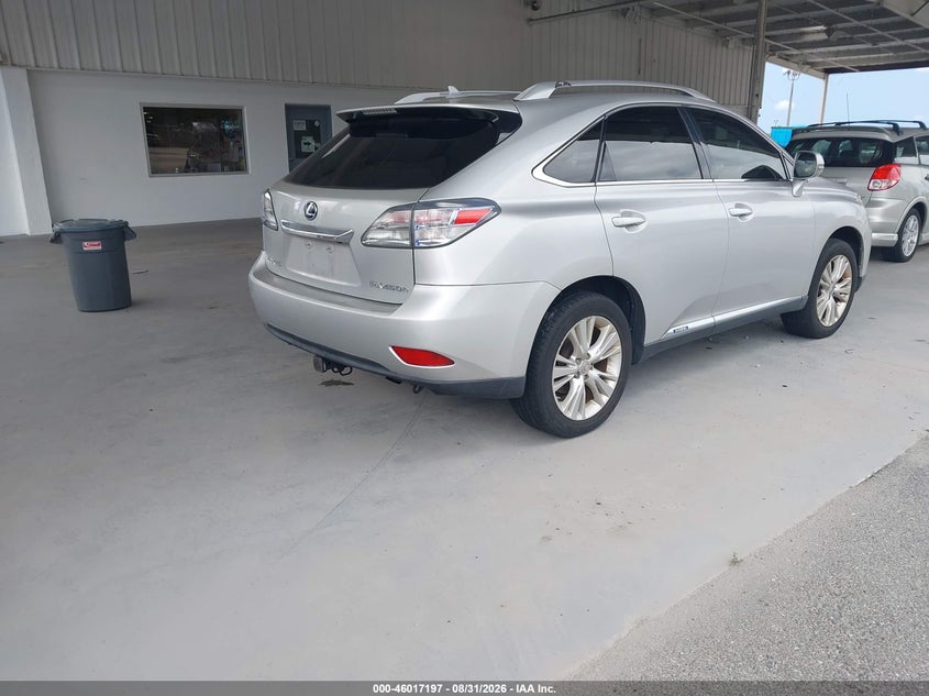 2010 LEXUS RX 450H auction photo 4