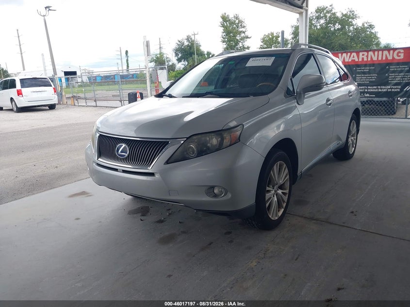 2010 LEXUS RX 450H auction photo 6