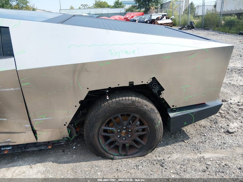 TESLA CYBERTRUCK 2025 VIN 7G2CEHED1SA074776