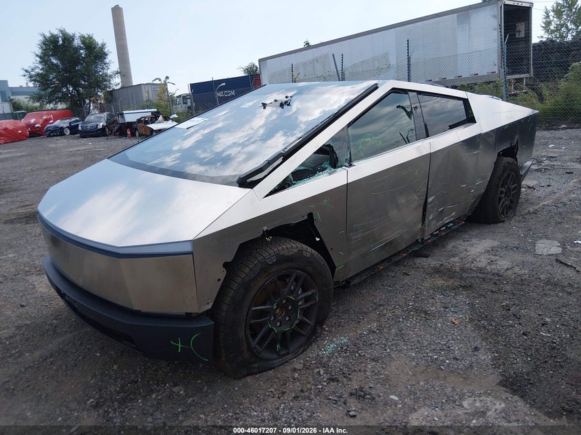 TESLA CYBERTRUCK 2025 VIN 7G2CEHED1SA074776