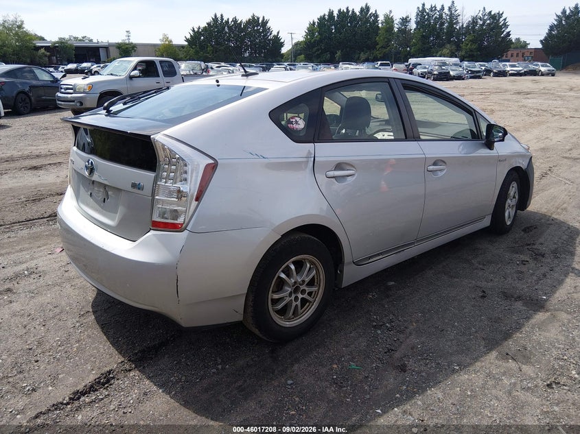 2010 TOYOTA PRIUS auction photo 4