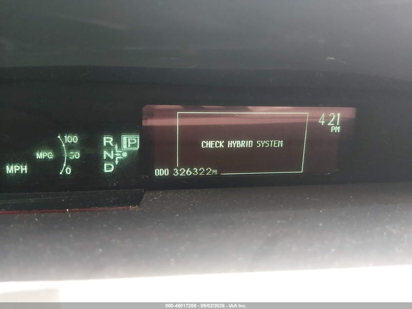 2010 TOYOTA PRIUS auction photo 7