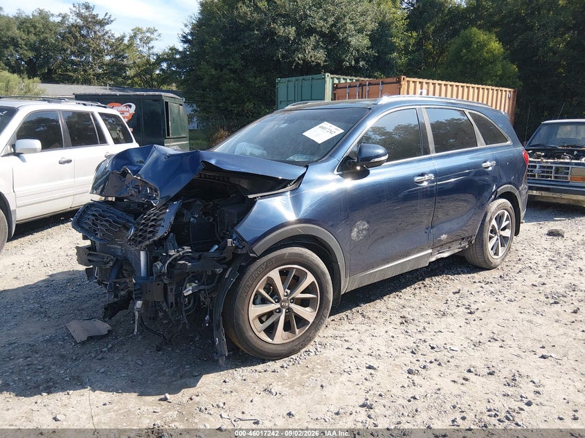 Vin: 5xyph4a55kg463029, lot: 46516633, kia sorento 3.3l ex 20192