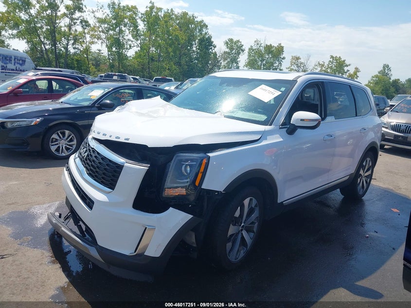 Vin: 5xyp6dhc1ng316365, lot: 46516642, kia telluride s 20222