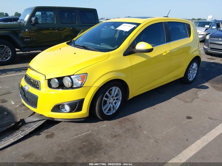 2016 Chevrolet Sonic, Right Front, IAAI, VIN 1G1JC6SB0G4121152 — photo 2