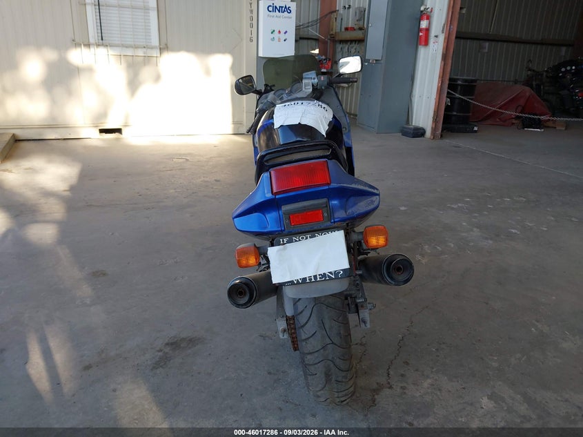 1990 KAWASAKI ZX600 auction photo 6