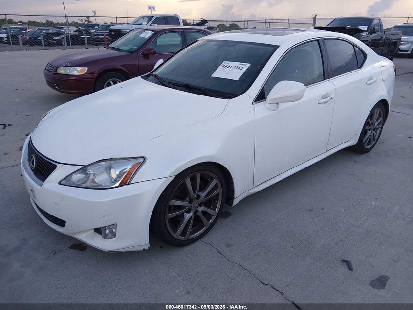 LEXUS IS 250 2008 VIN JTHBK262482067643