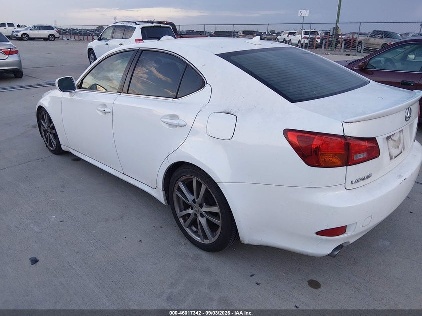 LEXUS IS 250 2008 VIN JTHBK262482067643