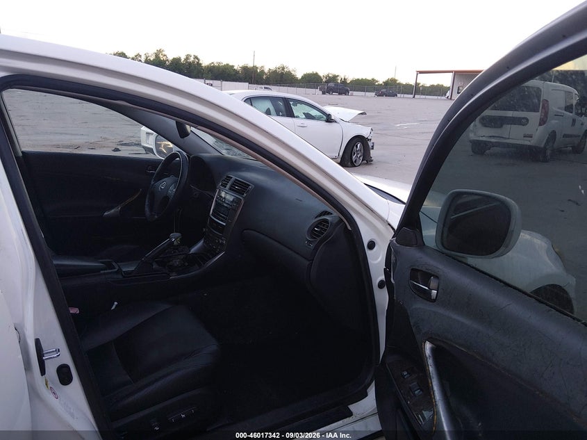 LEXUS IS 250 2008 VIN JTHBK262482067643