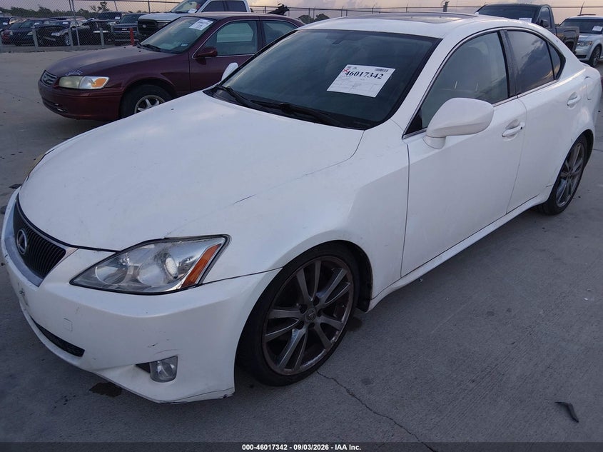 LEXUS IS 250 2008 VIN JTHBK262482067643