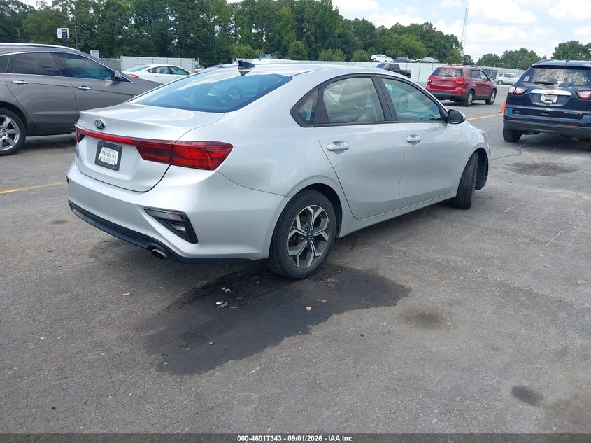2021 KIA FORTE auction photo 4