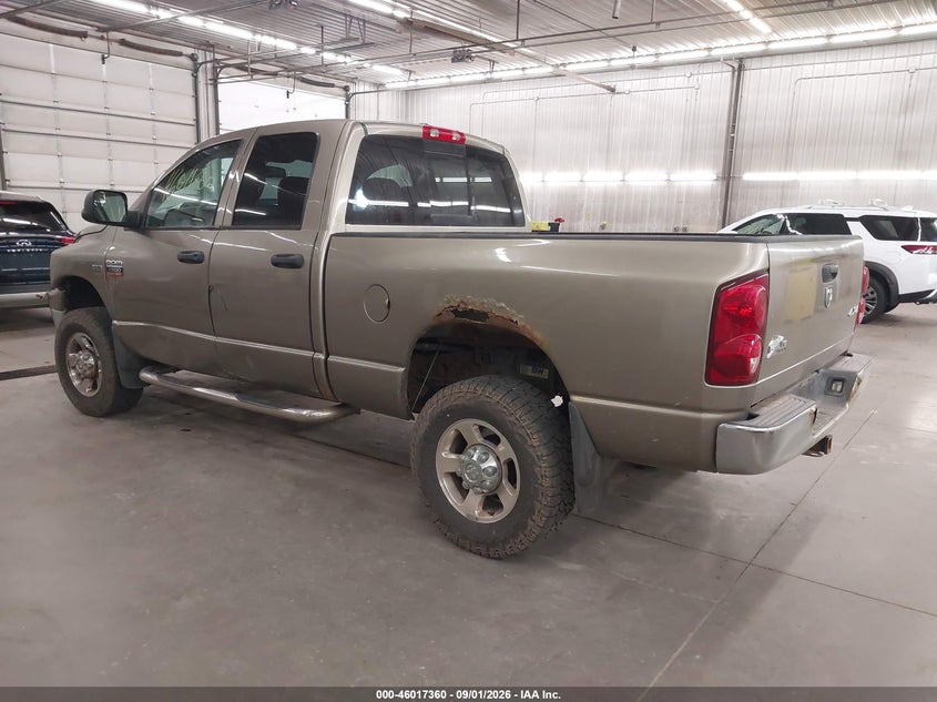 DODGE RAM 2500 2009 VIN 3D7KS28T09G528729