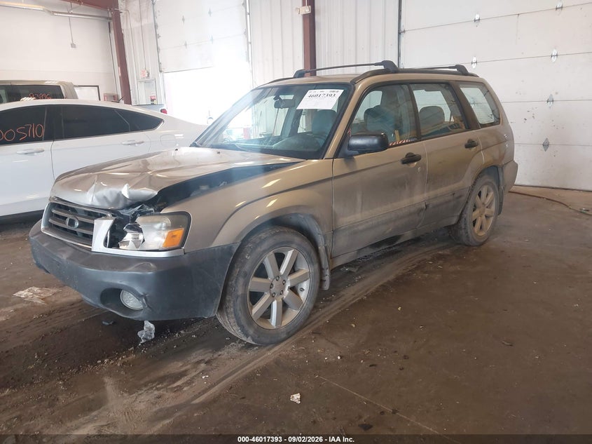 SUBARU FORESTER 2005 VIN JF1SG636X5H725479
