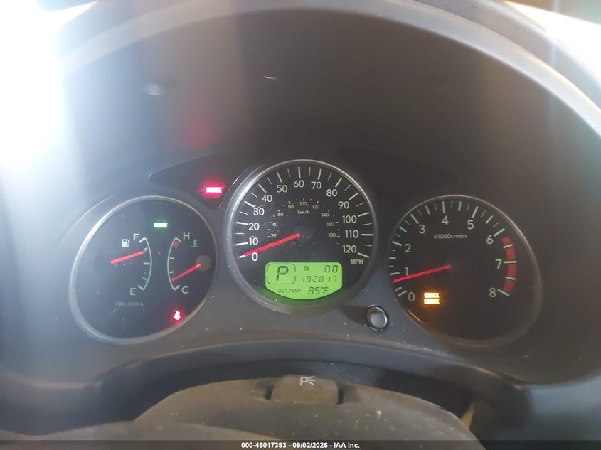 SUBARU FORESTER 2005 VIN JF1SG636X5H725479
