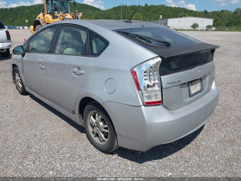 2011 TOYOTA PRIUS auction photo 3