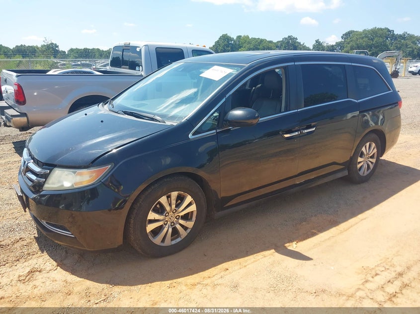2014 HONDA ODYSSEY auction photo 2