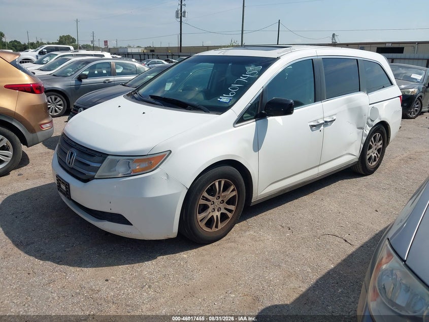 2012 HONDA ODYSSEY auction photo 2