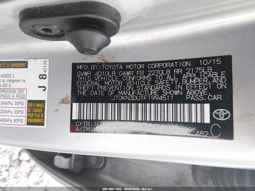 TOYOTA PRIUS - zdjęcie 9
