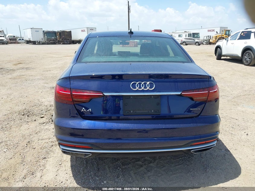 2024 Audi A4 (VIN: WAUEAAF46RN014212)