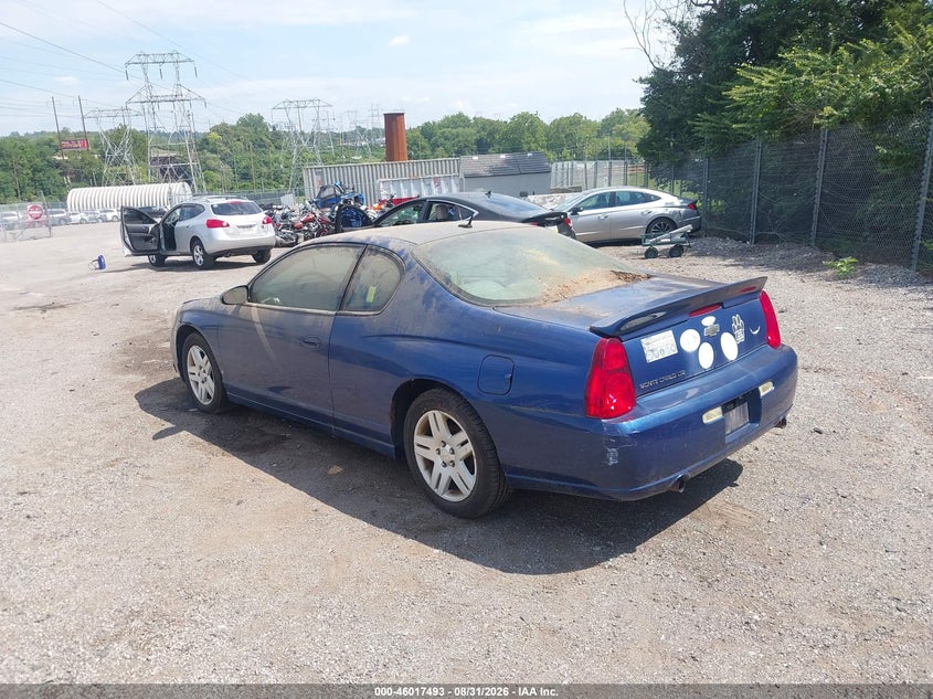 2006 CHEVROLET MONTE CARLO auction photo 3
