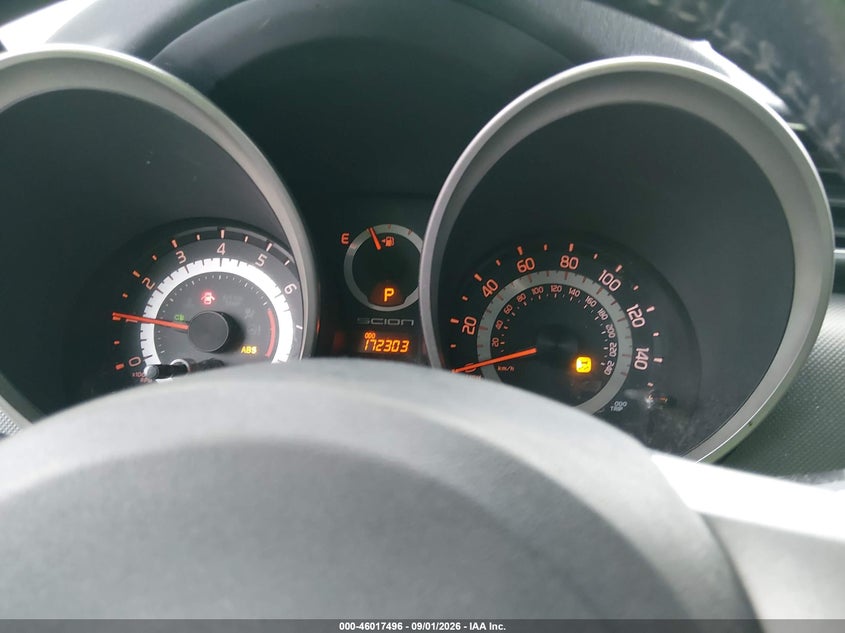2011 SCION TC COUPE 2.5L I-4 DOHC, VVT, REGULAR , 180HP