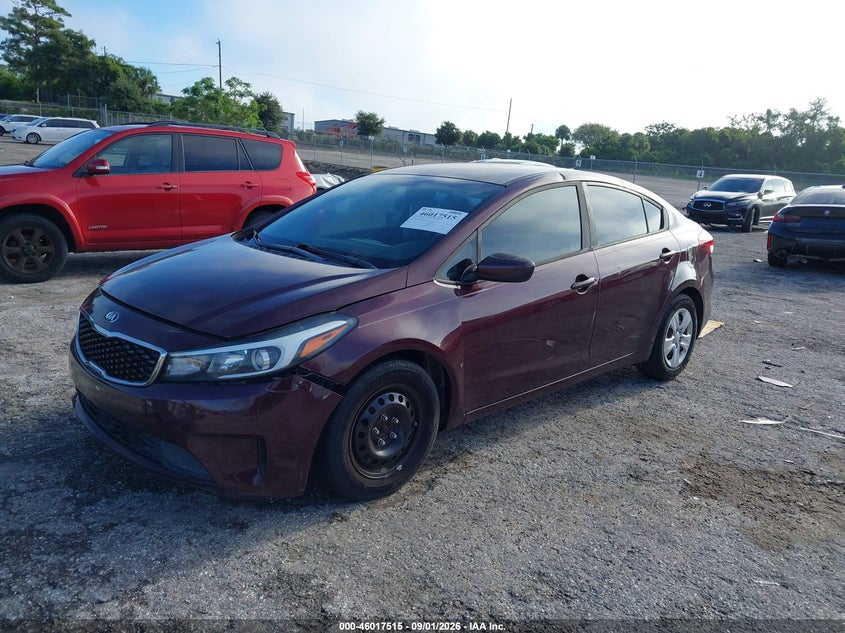 KIA FORTE 2017 VIN 3KPFK4A70HE152368