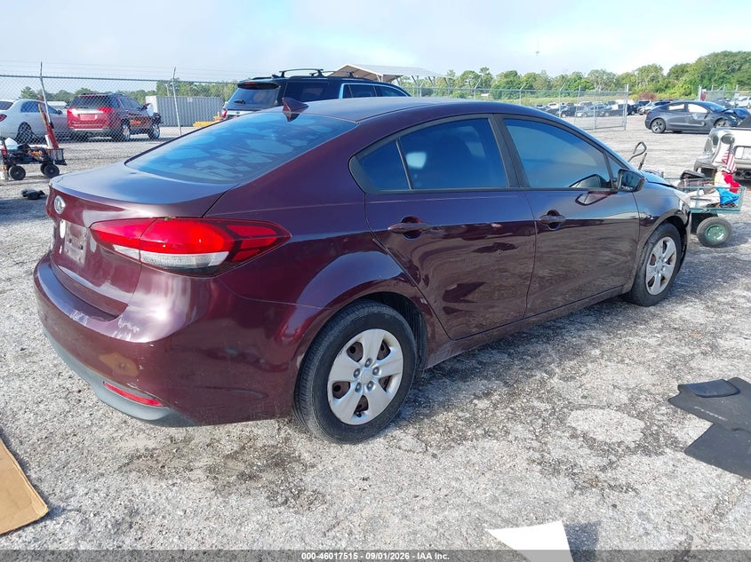 KIA FORTE 2017 VIN 3KPFK4A70HE152368