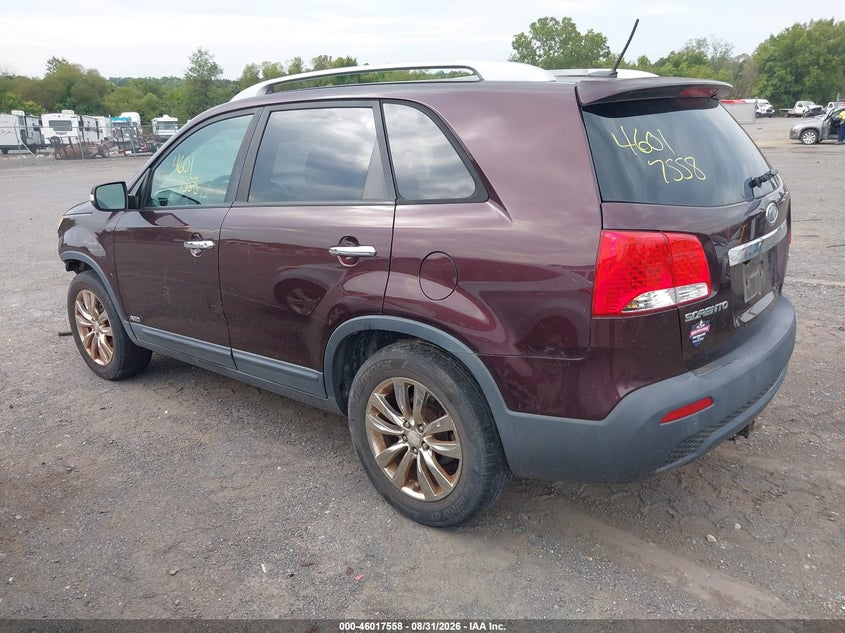 2011 KIA SORENTO auction photo 3