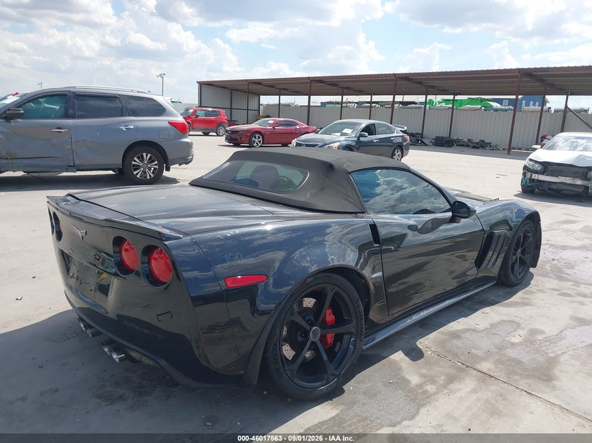 Vin: 1g1ys3dw2c5109525, lot: 46516954, chevrolet corvette grand sport 20124