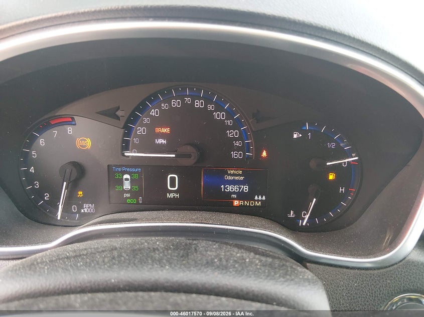 CADILLAC SRX 2014 VIN 3GYFNEE38ES614235