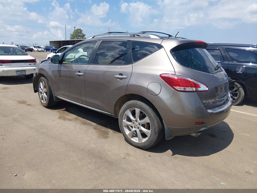 Vin: jn8az1mu5cw110996, lot: 46516963, nissan murano le 20123