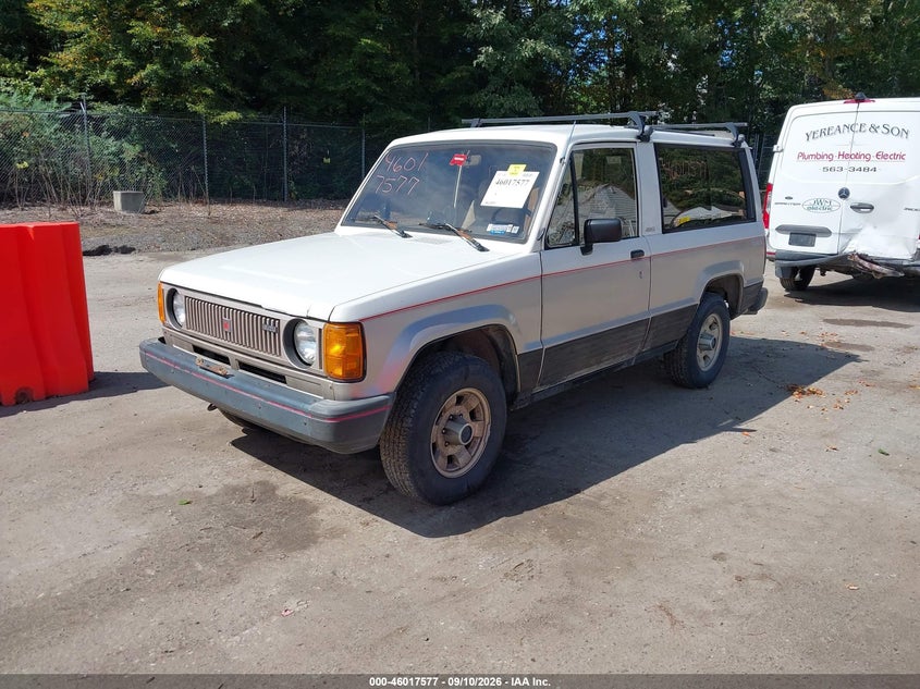 ISUZU TROOPER 1986 VIN JAACH15L9G5457294