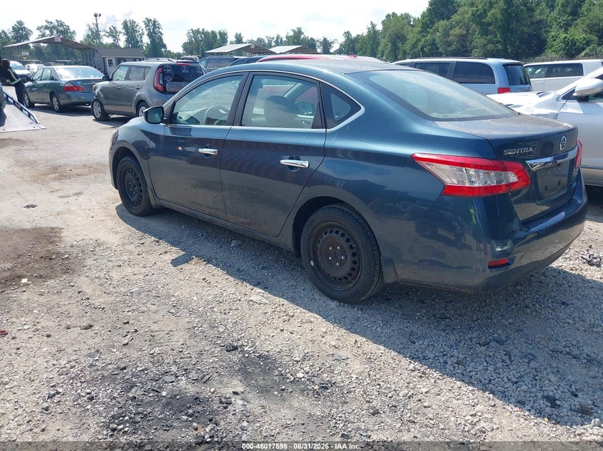 2014 NISSAN SENTRA auction photo 3
