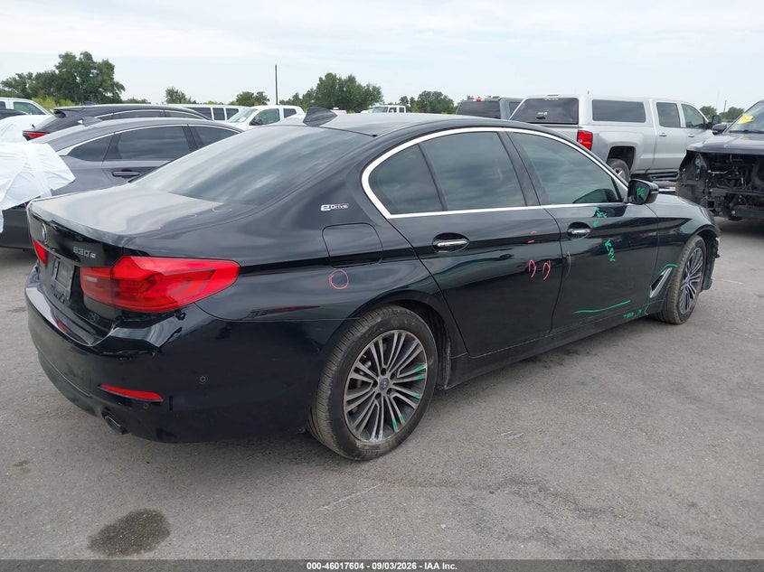 Vin: wbaja9c52jb033940, lot: 46516995, bmw 530e iperformance 20184