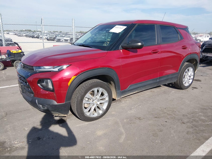 Vin: kl79mms25mb142997, lot: 46517023, chevrolet trailblazer fwd ls 20212