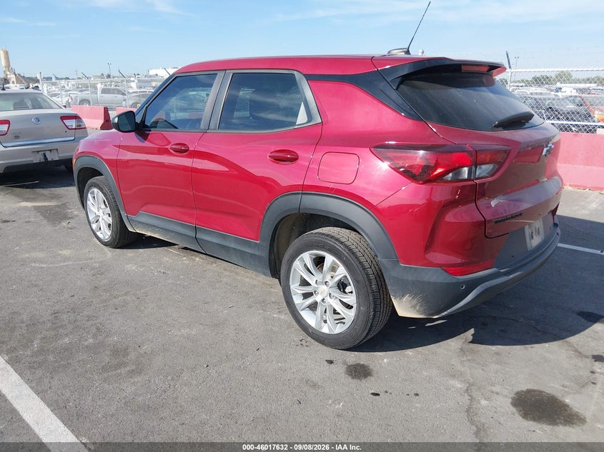Vin: kl79mms25mb142997, lot: 46517023, chevrolet trailblazer fwd ls 20213