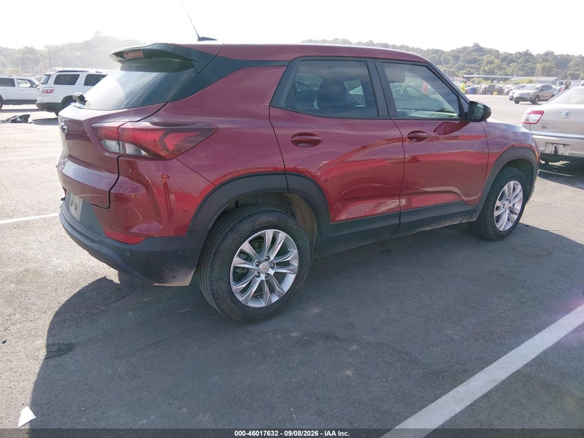 Vin: kl79mms25mb142997, lot: 46517023, chevrolet trailblazer fwd ls 20214