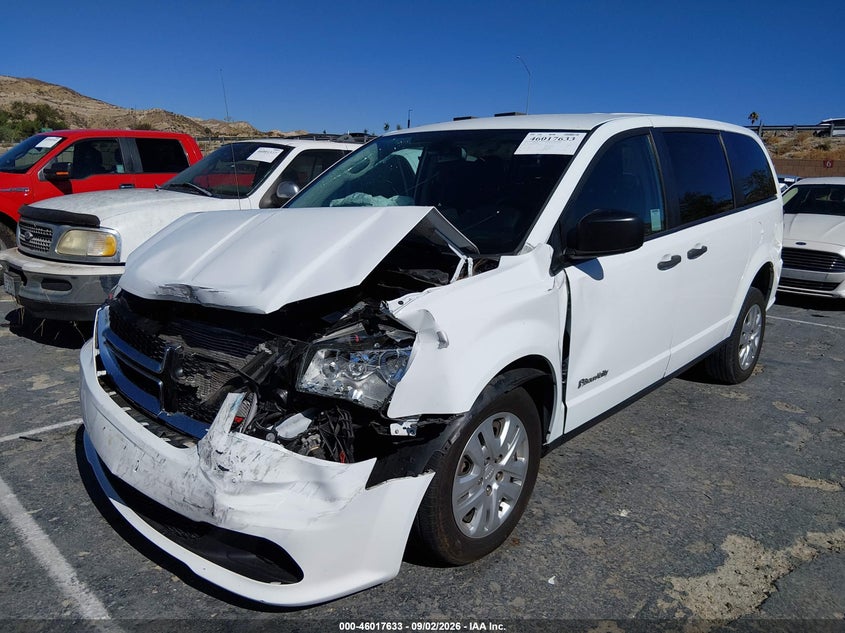 Vin: 2c7wdgbg3kr805147, lot: 46517024, dodge grand caravan se 20192