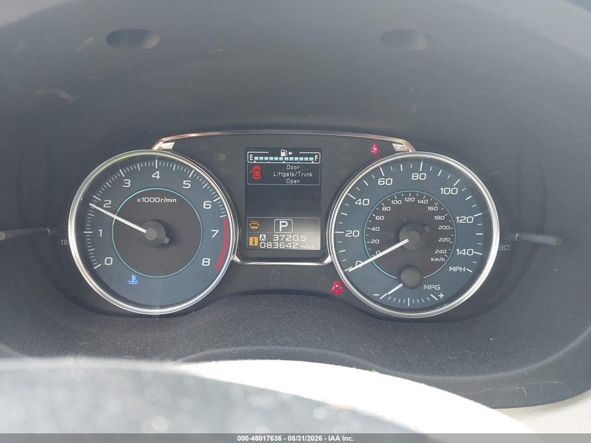 2015 SUBARU IMPREZA auction photo 7