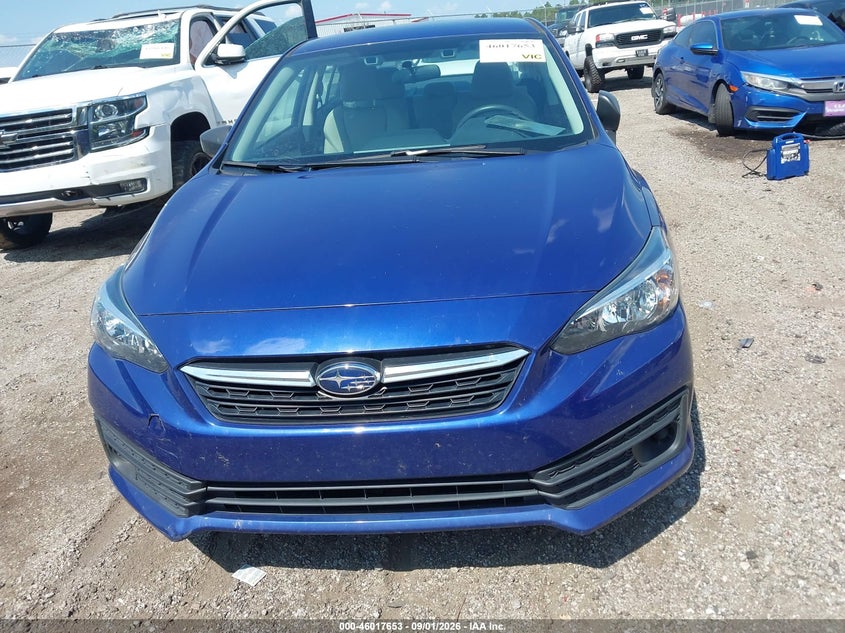 SUBARU IMPREZA 2022 VIN 4S3GKAB69N3604538